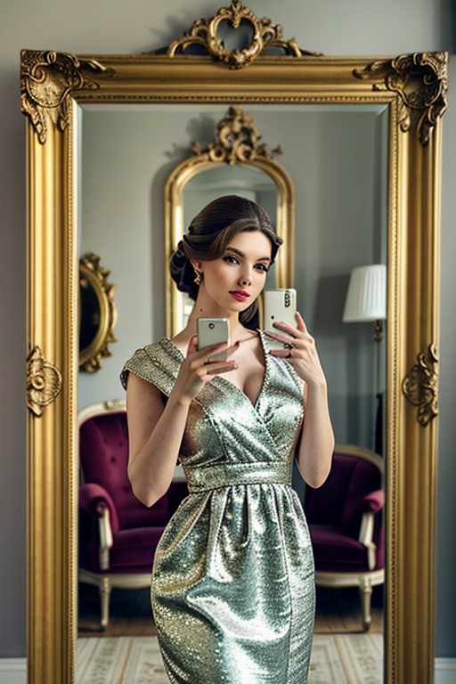 aesthetic mirror selfie girl quotes
